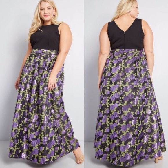 modcloth maxi dress